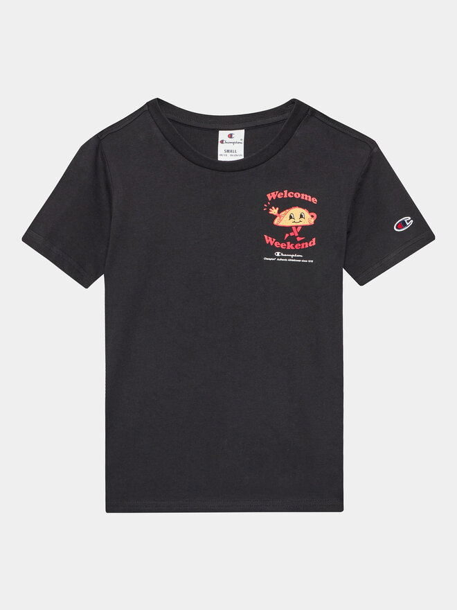 Champion Champion T-shirt 306375 Crna Regular Fit