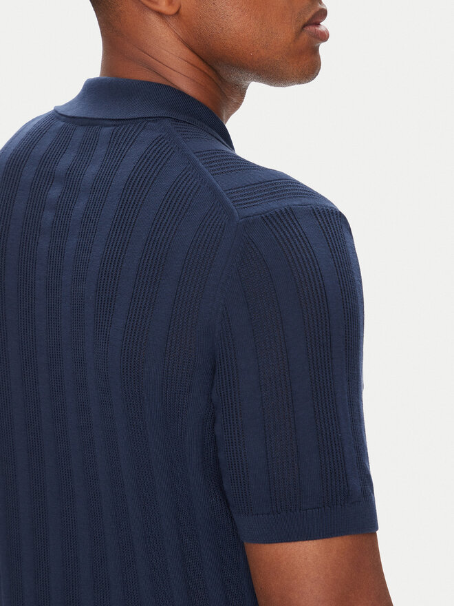 Baldessarini Baldessarini Poloshirt B4 50024.5232 Dunkelblau Slim Fit