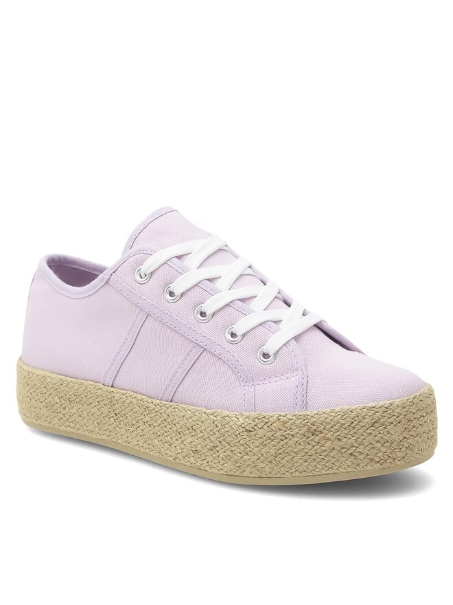 DeeZee Espadrile DeeZee WSS21067-01 Vijolična