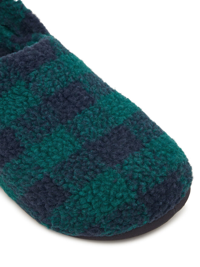 Crocs Kapcie Crocs Classic Buffalo Check Cozzzy 210755 Zielony