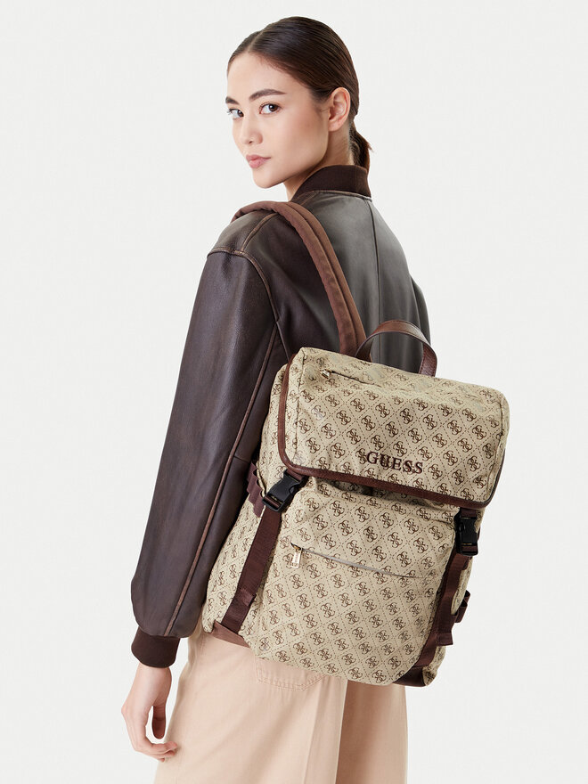 Guess Рюкзак Guess L5YZ08 WGRI0 Бежевий