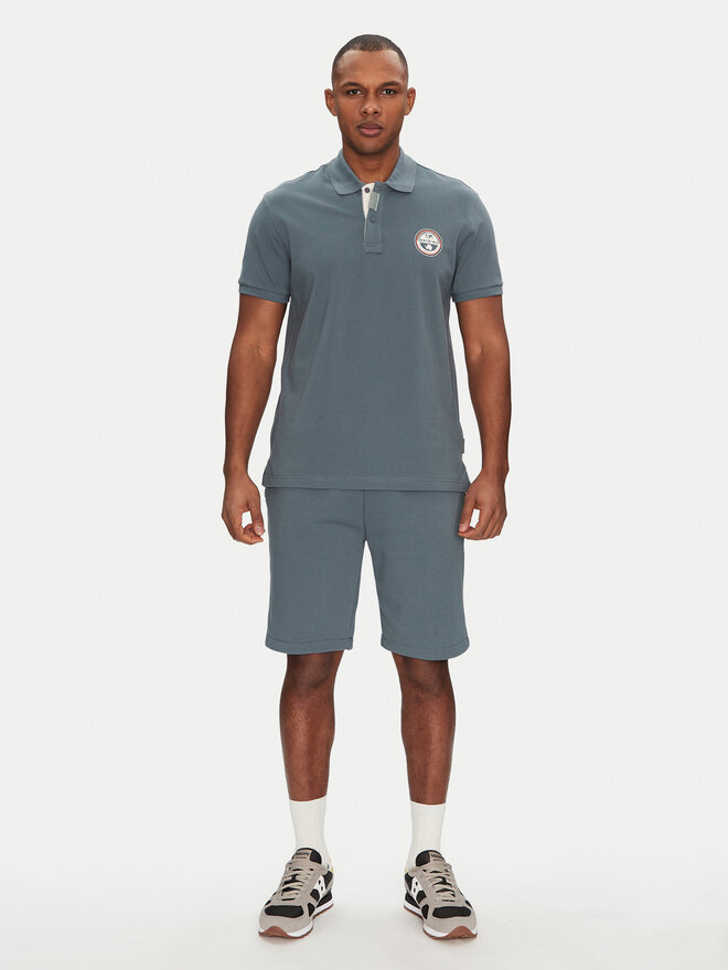 Napapijri Napapijri Polo E-Clanis NP0A4ID3G1Y1 Plava Regular Fit