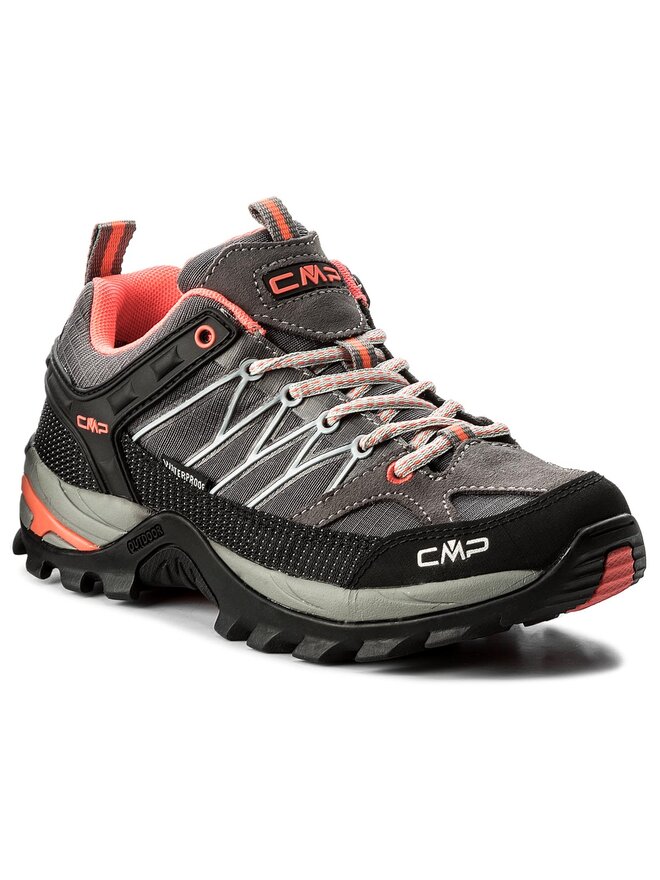 CMP Trekkingi CMP Rigel Low Wmn Trekking Shoes Wp 3Q54456 Szary