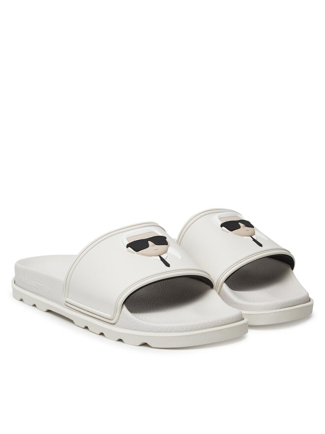 KARL LAGERFELD Pantoletten KARL LAGERFELD KL80970N Weiß