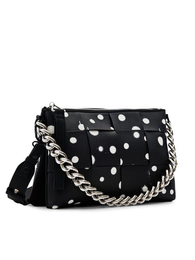 Desigual Handtasche Desigual 24SAXP10 Schwarz