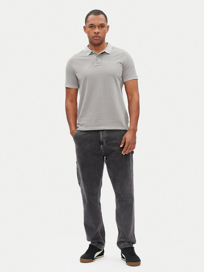 Pepe Jeans Pepe Jeans Poloshirt New Oliver PM542099 Grau Regular Fit
