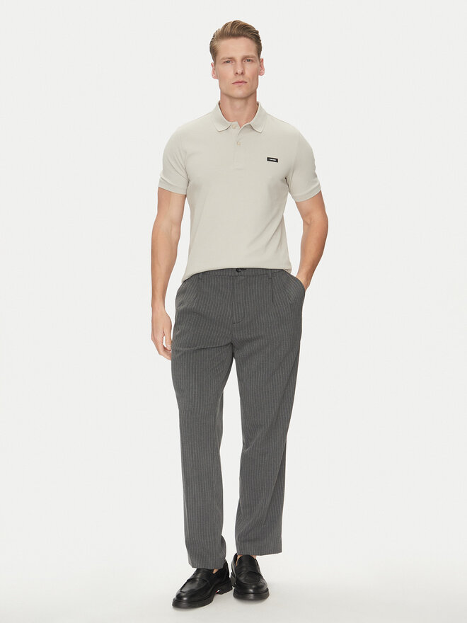 Calvin Klein Calvin Klein Pólóing K10K111196 Szürke Slim Fit