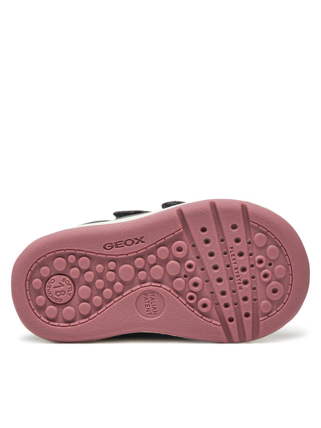 Geox Sneakersy Geox B Biglia Girl B044CC 007AK C1377 Šedá