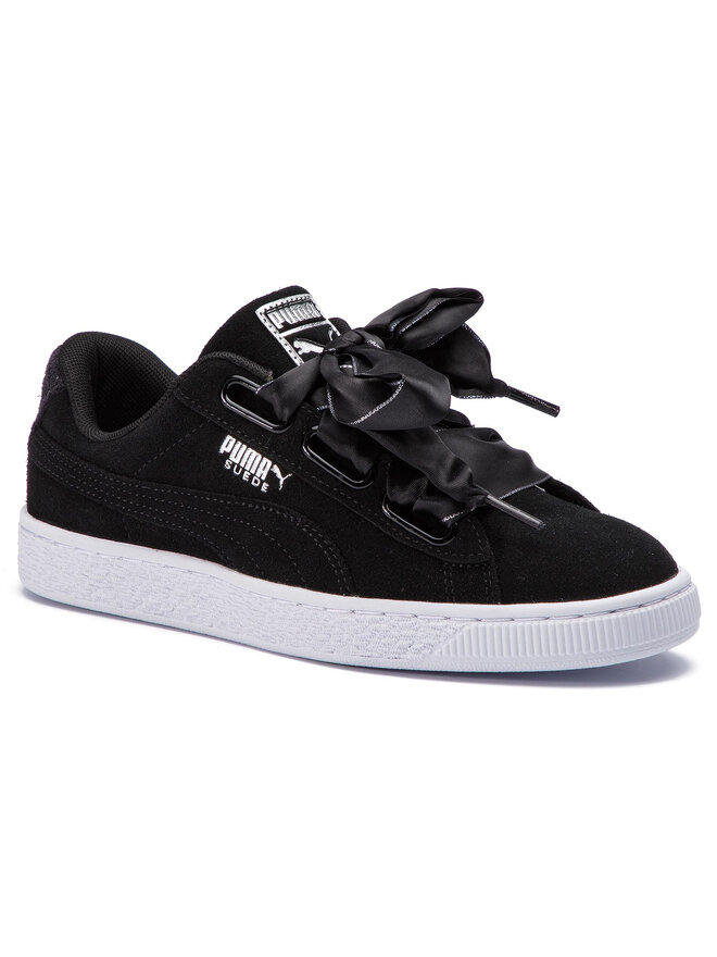 Sneakers Puma Suede Heart Galaxy 369232 03 Nero escarpe