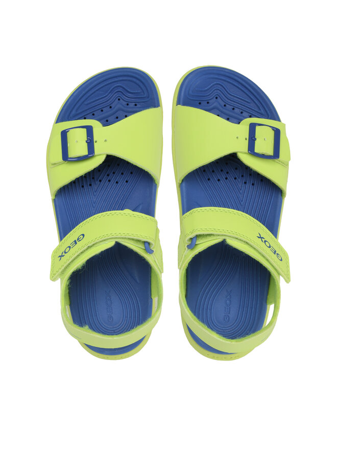 Geox Garçon Sandale Fusbetto BO - Tige Non Doublée Et Fermeture Scratch