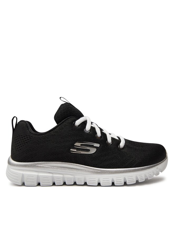 Skechers Снікерcи Skechers Get Connected 12615/BKW Чорний