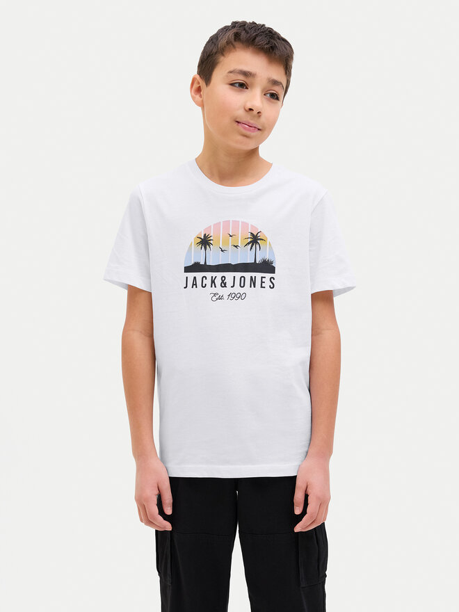 Jack&Jones Junior Jack&Jones Junior T-Shirt Palm 12269922 Weiß Regular Fit