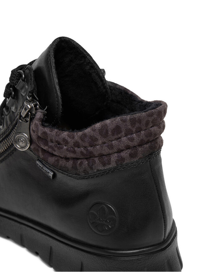 Rieker Schnürschuhe Rieker N1305-00 Schwarz