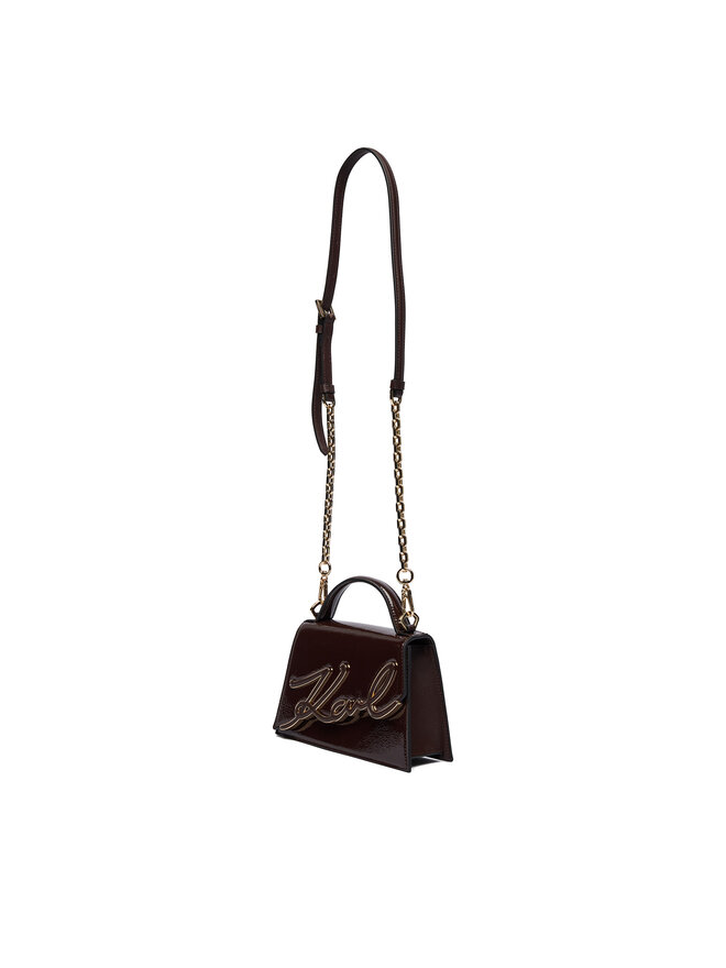KARL LAGERFELD Handtasche KARL LAGERFELD A4W30033 Braun