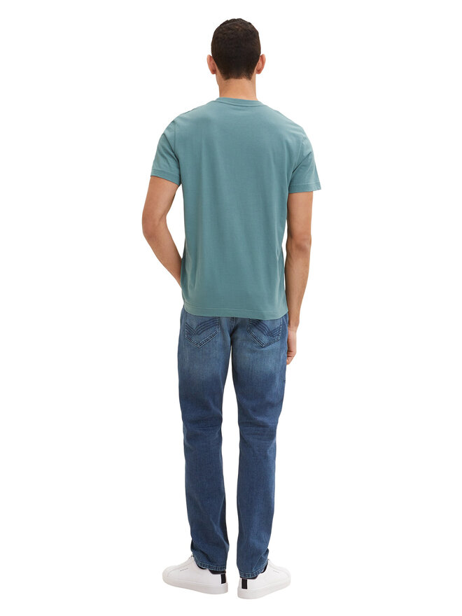Tom Tailor Tom Tailor Marškinėliai 1035611 Žalia Regular Fit