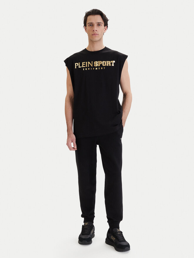 Plein Sport Plein Sport Tank-Top PAEC MTK8319 STE001N Schwarz Regular Fit