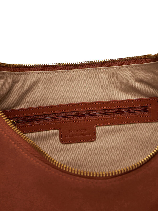 PINKO Rankinė PINKO Slouchy Hobo Big PE 25 PLTT 104295 A29N Ruda
