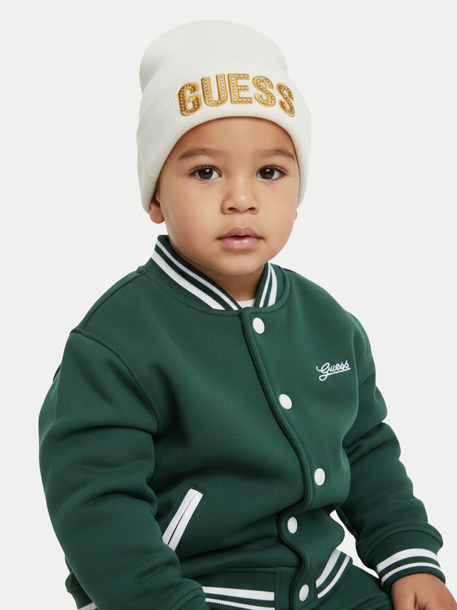 Guess Шапкa Guess A0BZ01 Z2QQ0 Écru