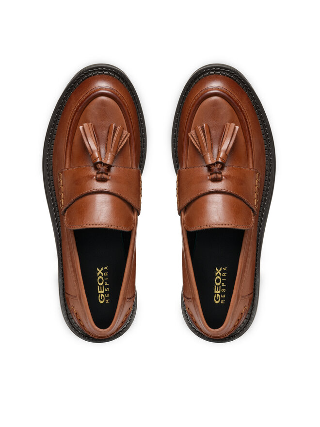 Geox Loaferke Geox D Serilda D46WYH 00043 C6002 Rjava