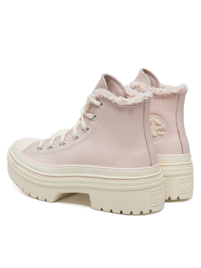 Converse Bambas Converse Chuck Taylor All Star Lugged Heel Sherpa A09346C 662 Rosa