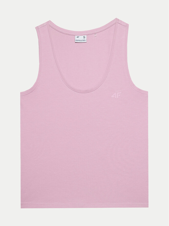 4F 4F Felső 4FWSS24TSLEF041 Rózsaszín Slim Fit
