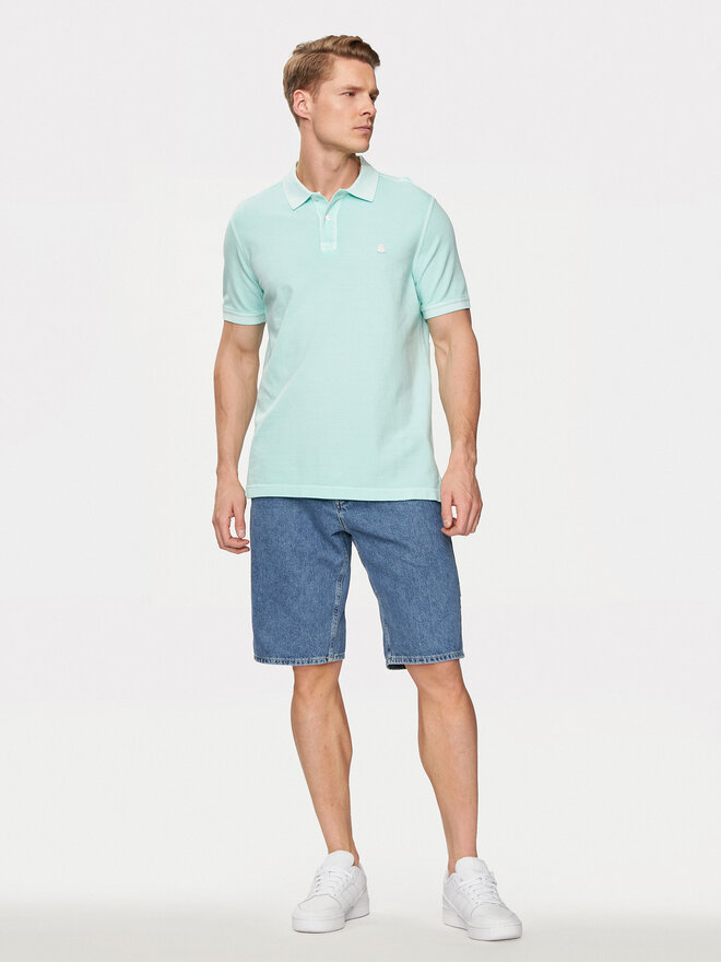 United Colors Of Benetton United Colors Of Benetton Poloshirt 3089U301K Grün Regular Fit