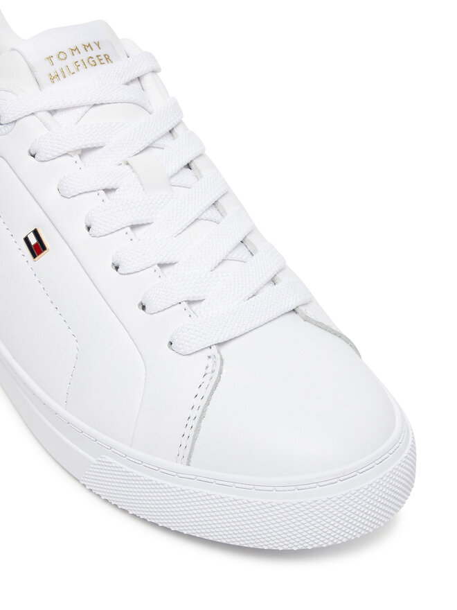 Tommy Hilfiger Sneakersy Tommy Hilfiger Icon Court FW0FW08815 Biały