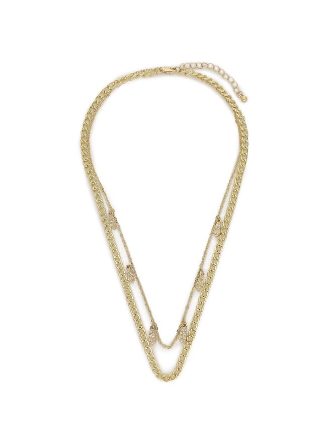 Pieces Ogrlica Pieces Balia 17135118 Zlata
