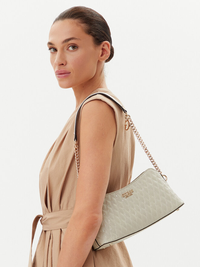 Guess Táska Guess HWGG96 26170 Ekru