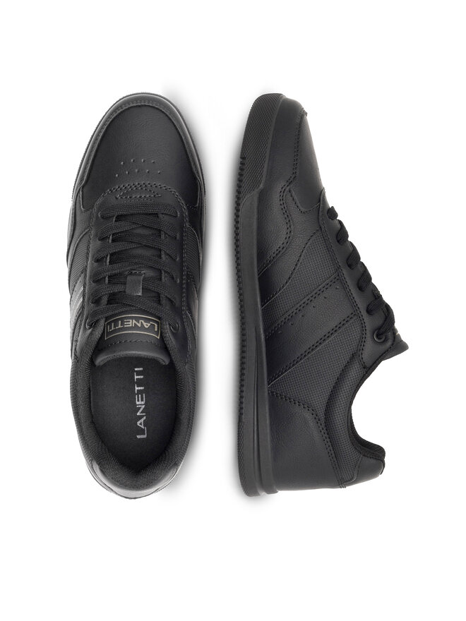 Lanetti Sneakers Lanetti MP07-11728-03 Schwarz