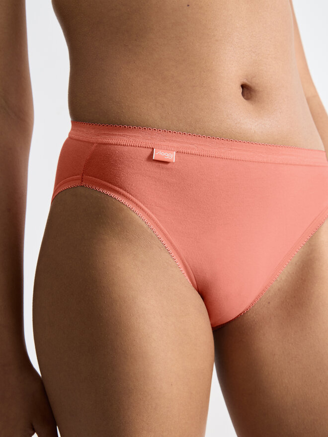 Sloggi Sloggi Pack de 3 braguitas clásicas Basic 10222391 Rosa