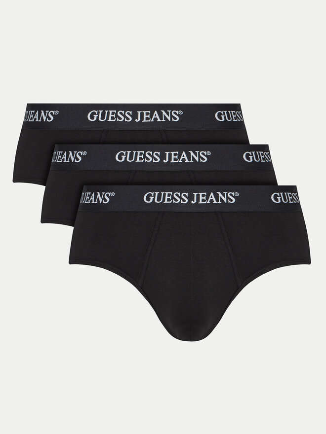 Guess Jeans Guess Jeans Набір з 3 пар сліпів M4BZ43 K6YW1 Чорний