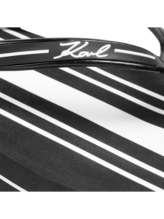 KARL LAGERFELD Flip flop KARL LAGERFELD KL81018s Negru