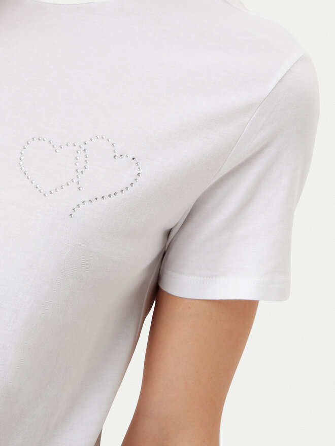ONLY ONLY T-Shirt Ariana 15343771 Λευκό Regular Fit