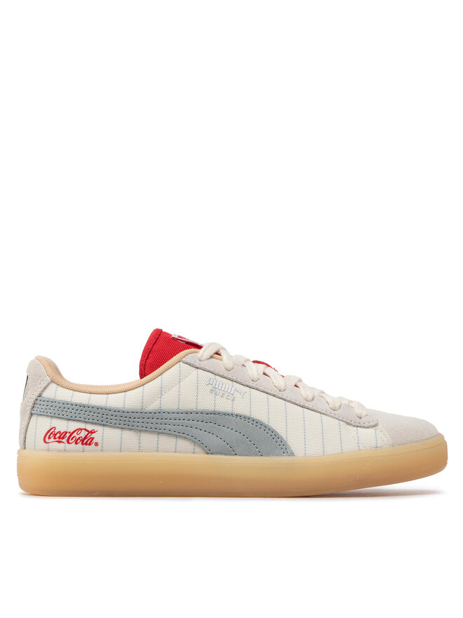 Puma Снікерcи Puma Suede Coca Cola 387049 01 Білий