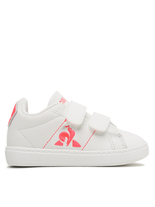 Sneakers Le Coq Sportif Courtclassic Inf Girl Fluo 2310275 Blanc chaussures