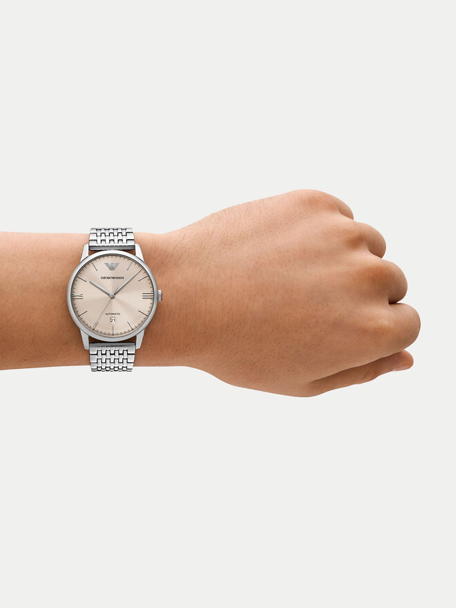 Montre Emporio Armani Mesh Automatic AR60082 Argent chaussures