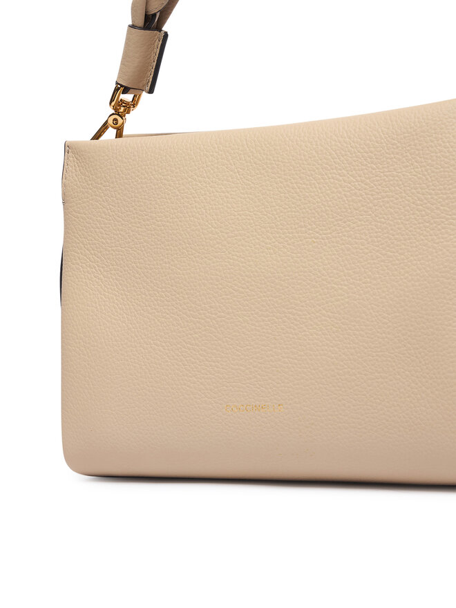 Coccinelle Handtasche Coccinelle M50 Boheme Grana Double E1 M50 58 01 01 Beige