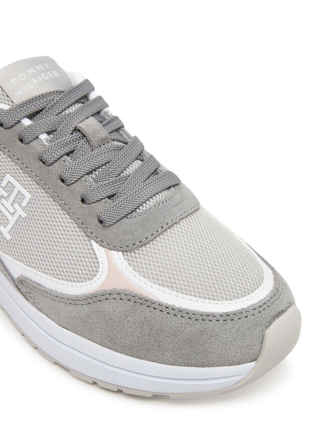 Tommy Hilfiger Αθλητικά Tommy Hilfiger Casual Fashion Runner Mix FW0FW08324 Γκρι