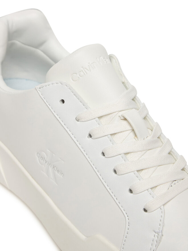 Calvin Klein Sneakers Calvin Klein Chunky Cupsole Lace Up Lth Met YW0YW01948 Weiß