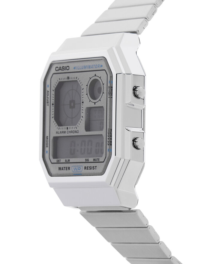 Casio Uhr Casio A130WE-7AEF Silberfarben