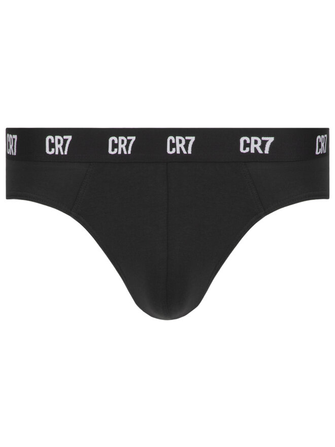 Cristiano Ronaldo CR7 Cristiano Ronaldo CR7 Set od 3 para muških slip gaća Main Basic Brief 3-Pack 8100-66-900 Crna