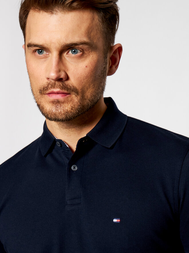 Tommy Hilfiger Tommy Hilfiger Polo marškinėliai 1985 MW0MW17770 Tamsiai mėlyna Regular Fit