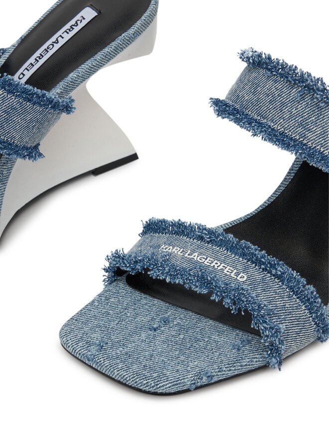 KARL LAGERFELD Pantoletten KARL LAGERFELD Waverly KL34611D Blau