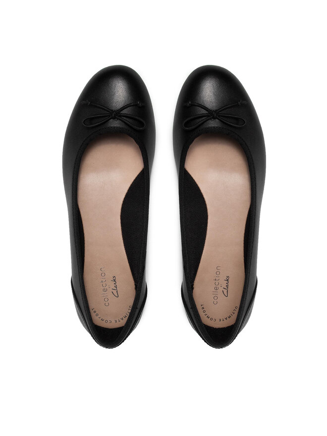 Clarks Балетки Clarks Couture Bloom 261154854 Чорний