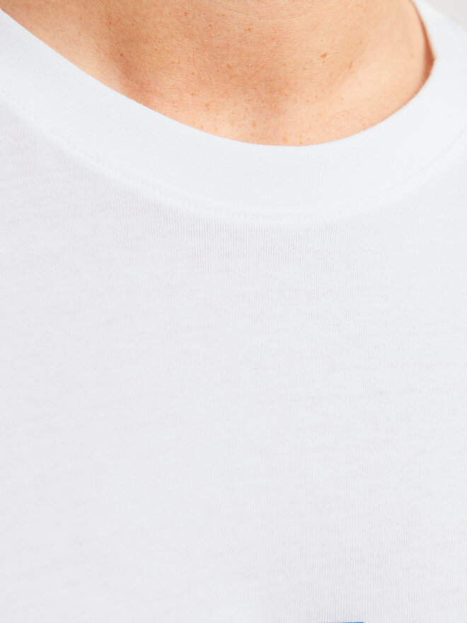 Jack&Jones Jack&Jones Marškinėliai Vesterbro 12265740 Balta Relaxed Fit