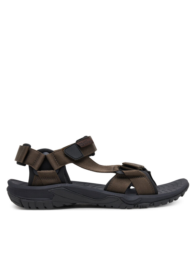 Jack Wolfskin Sandały Jack Wolfskin Lakewood Ride Sandal M 4019021 Brązowy
