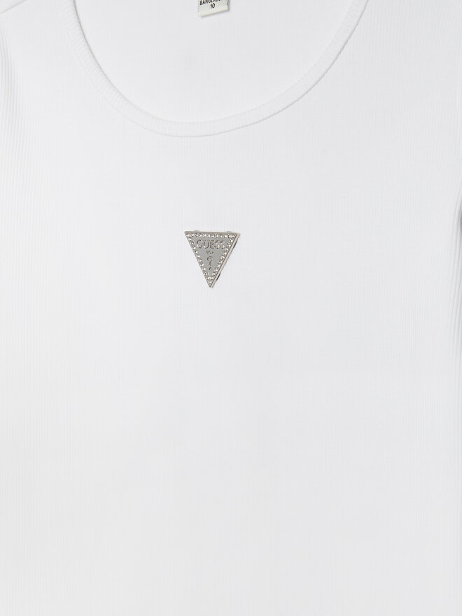 Guess Guess Camiseta J5YP03 KB1O1 Blanco Regular Fit