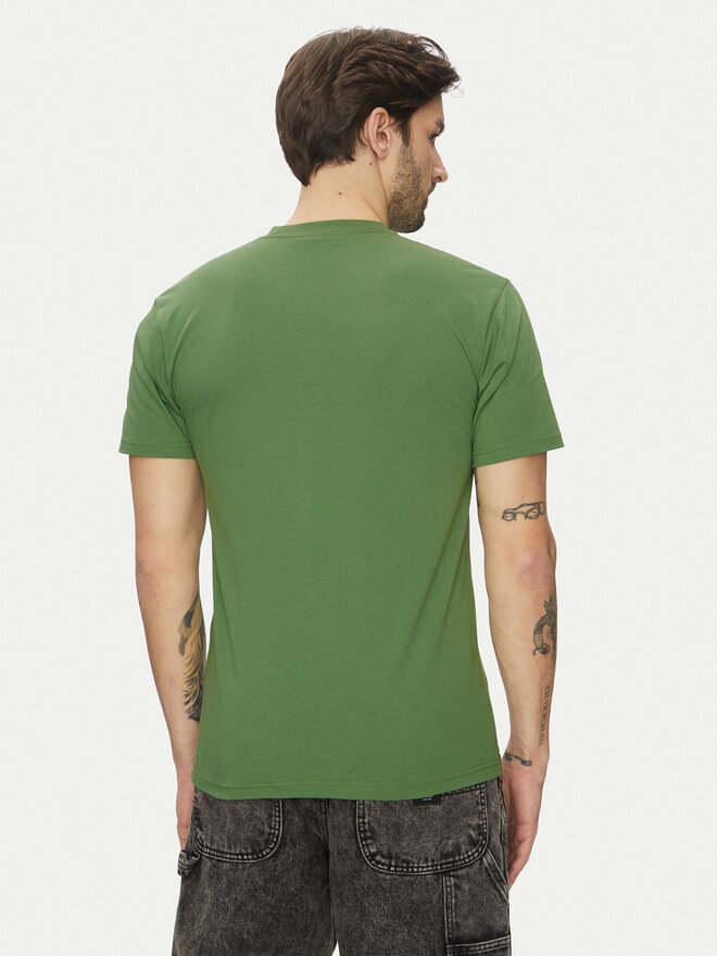 Vans Vans T-Shirt Left Chest Logo VN0A3CZE Grün Classic Fit
