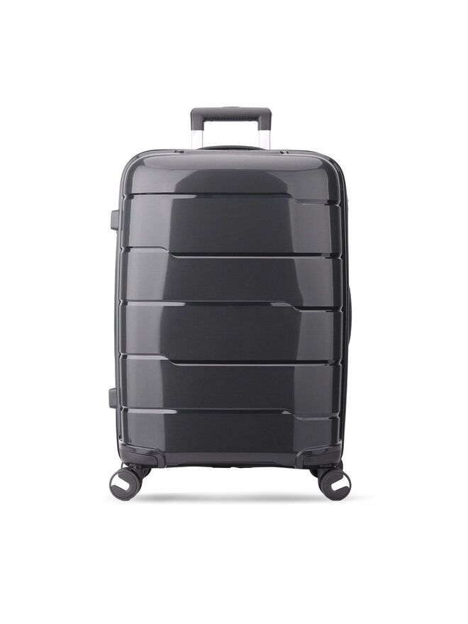 Semi Line Μεσαία Βαλίτσα Semi Line T5908-3 Μαύρο